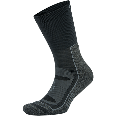 Balega Blister Resist Crew Socks  -  Small / Gray/Black