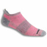 Wrightsock Double-Layer ECO Run No Show/Tab Socks  -  Small / Gray/Pink