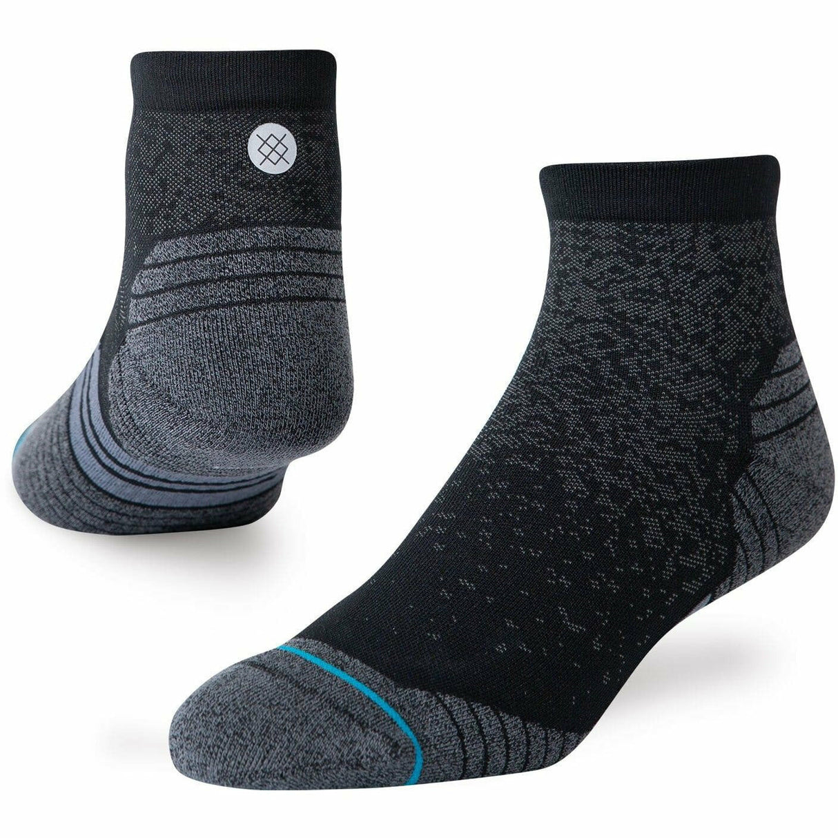 Stance Run Quarter ST Socks  -  Medium / Black
