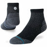 Stance Run Quarter ST Socks  -  Medium / Black