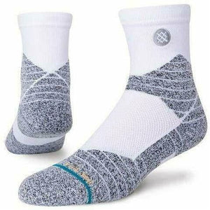 Stance Icon Sport Quarter Socks  -  Medium / White