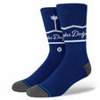 Stance MLB Los Angeles Dodgers Sister Crew Socks  -  Large / Blue