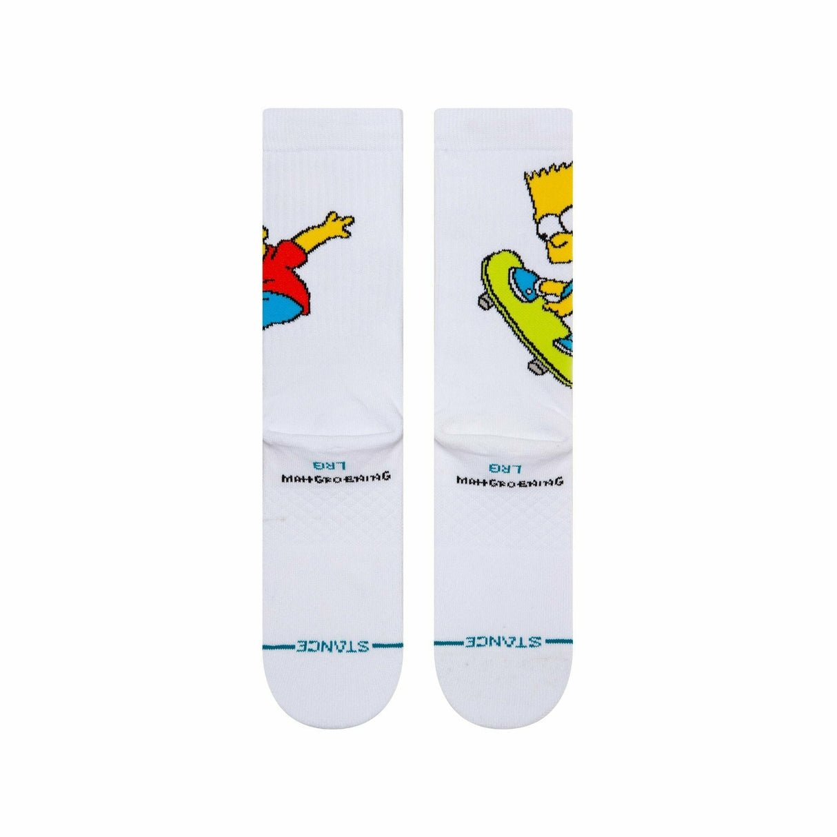 Stance Bart Simpson Crew Socks  - 