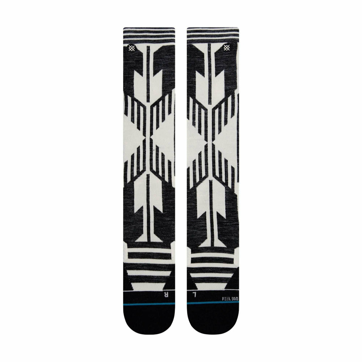 Stance Equivalent Snow OTC Socks  -  Medium / Black
