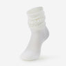 Thorlo Womens Fitness Moderate Cushion Slouch Socks  -  Medium / White