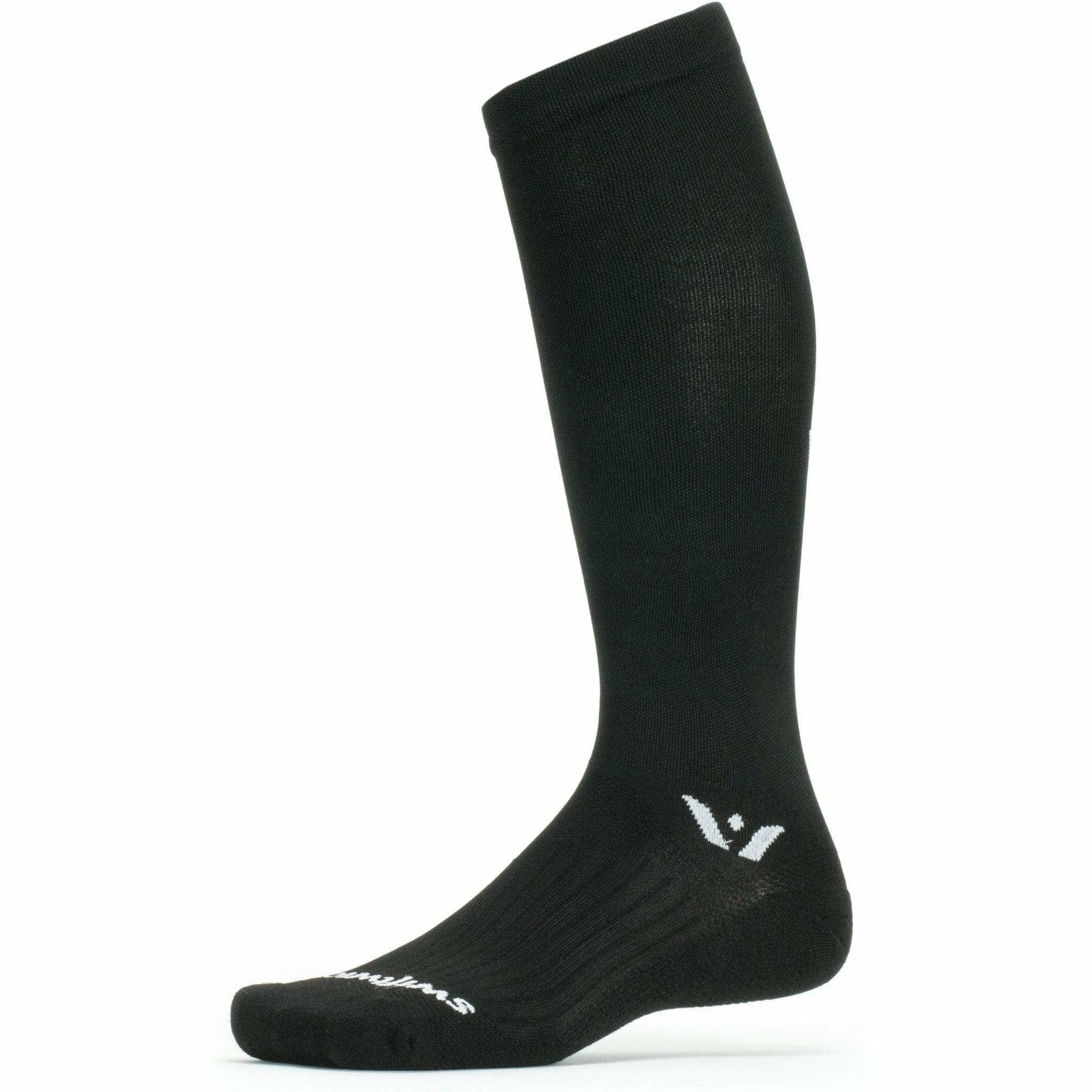 Swiftwick Aspire Twelve Over-the-Calf Socks  -  Small / Black
