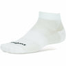 Swiftwick Aspire One Ankle Socks  -  Medium / Military White