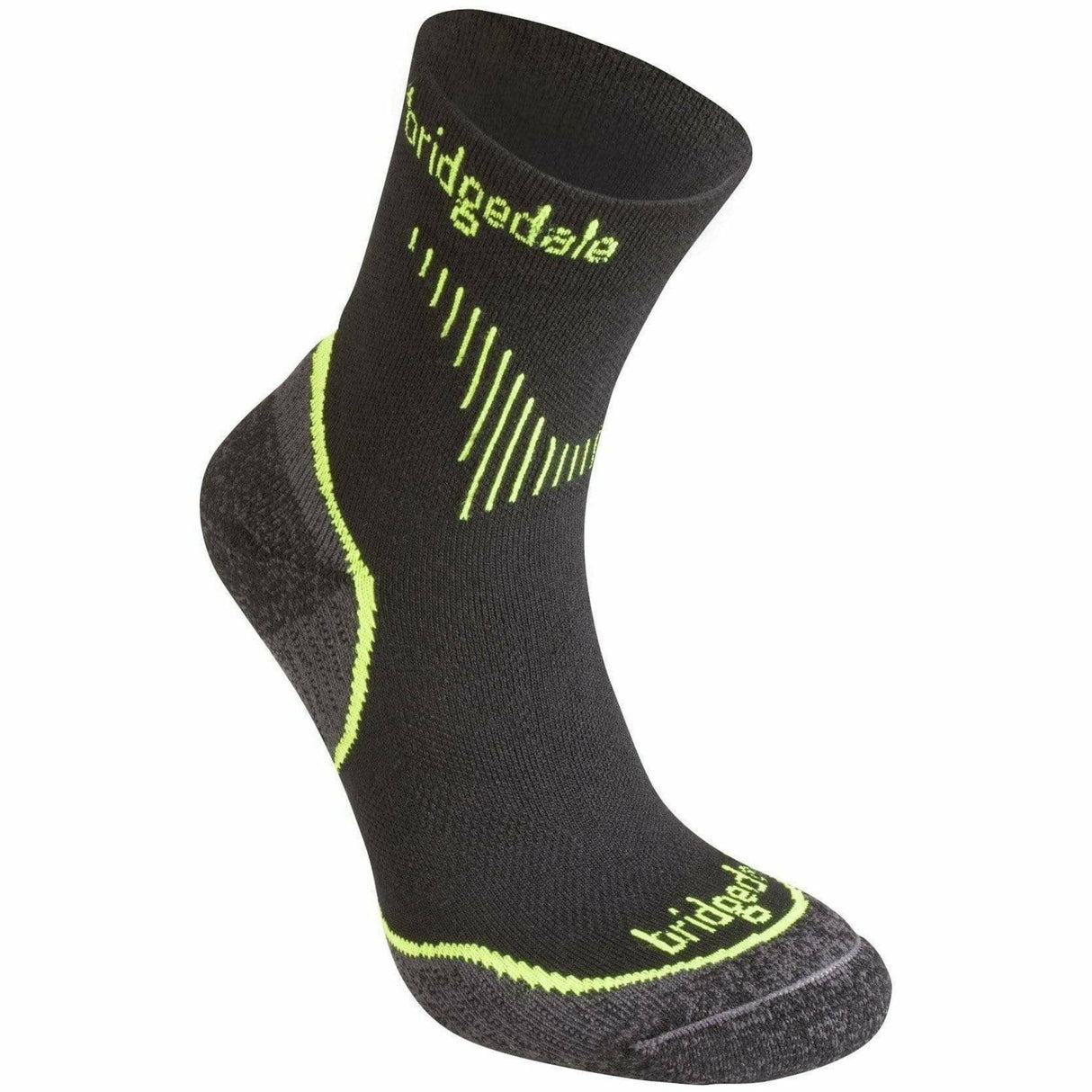 Bridgedale Womens Qw-ik 3/4 Crew Socks  -  Small / Lime