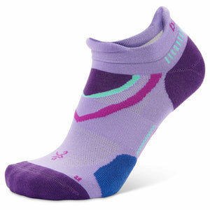 Balega UltraGlide No Show Socks  -  Small / Lavender/Charged Purple
