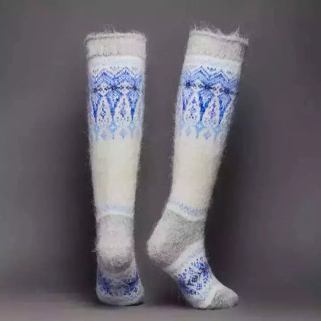 Siberia Spirit Enchanted Icicles Under-the-Knee Socks  - 