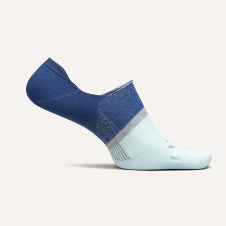 Feetures Mens Everyday Hidden Socks  -  X-Large / Cadet Blue