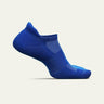Feetures High Performance Ultra Light No Show Tab Socks  -  Small / Old Boost Blue