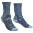 Bridgedale Womens Merino Comfort Boot Socks  -  Small / Blue