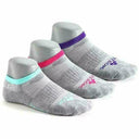 Fitsok CF2 Shadow Yarn No-Show Socks 3-Pack  -  Small / Magic Pop