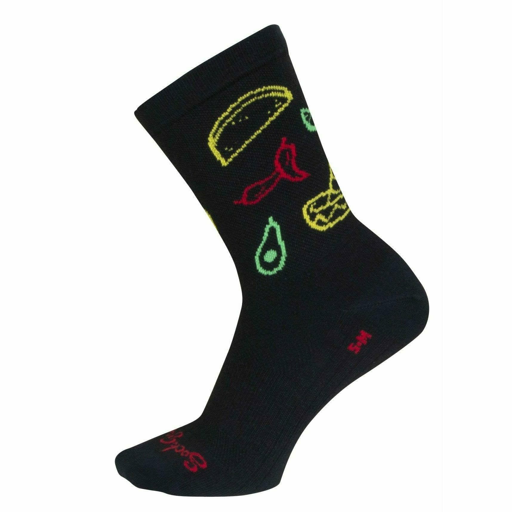 SockGuy Taco Life Performance Crew Socks  - 