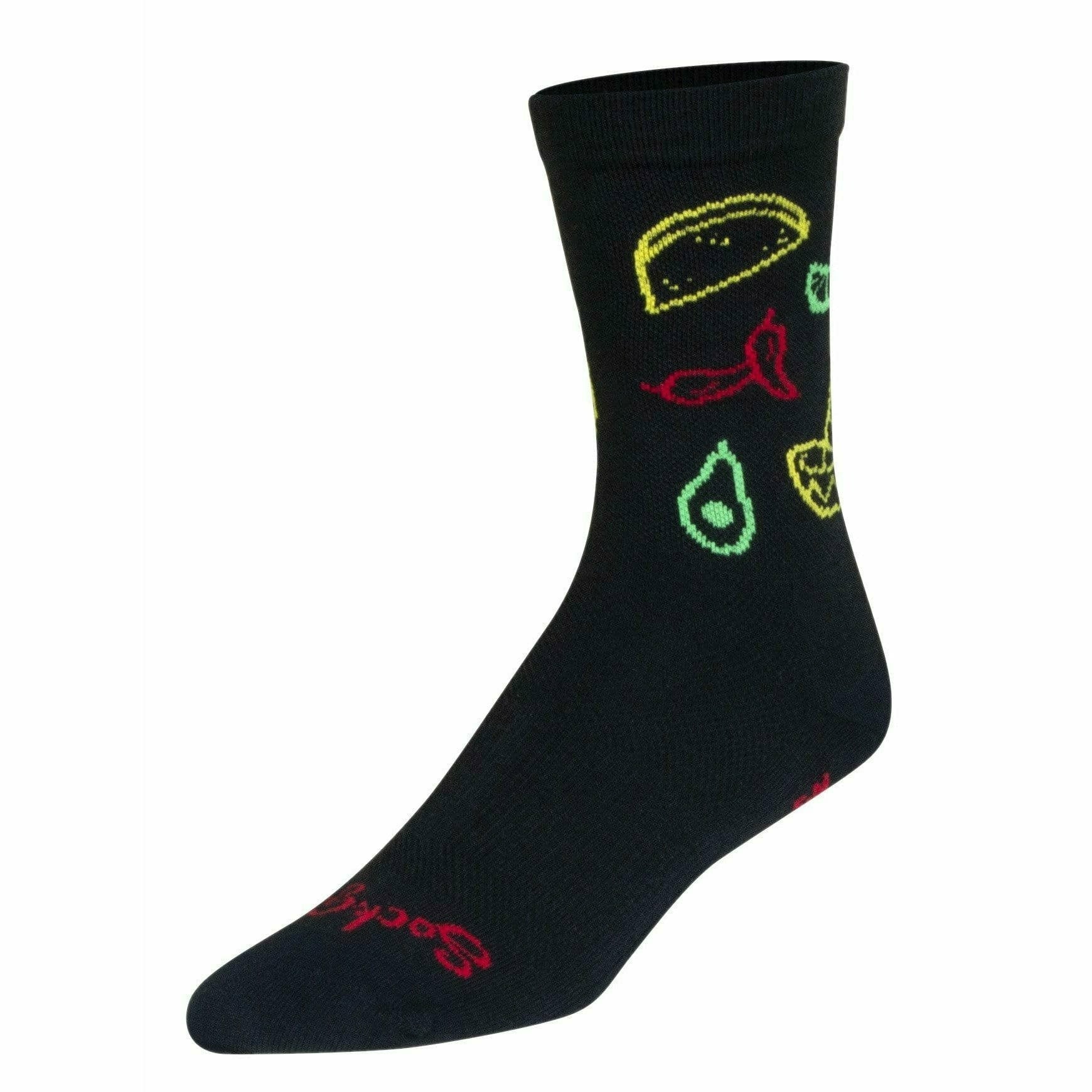 SockGuy Taco Life Performance Crew Socks  - 