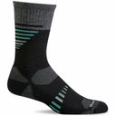 Sockwell Womens Ascend II Moderate Compression Crew Socks  -  Small/Medium / Black