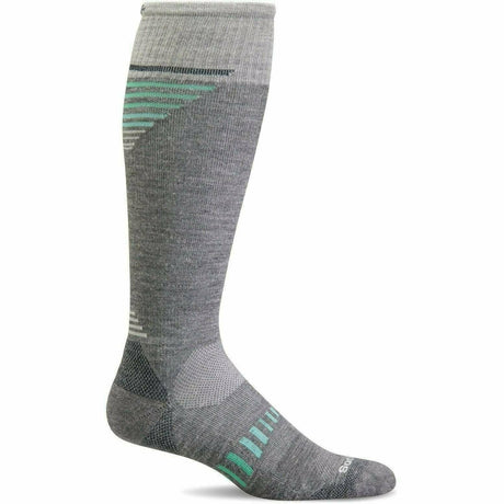 Sockwell Womens Ascend II Moderate Compression Knee-High Socks  -  Small/Medium / Gray