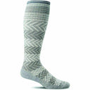 Sockwell Womens Chevron Moderate Compression Socks  -  Small/Medium / Light Gray