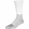 Drymax Work Boot Crew Socks  -  Small / White/Gray