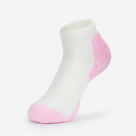 Thorlo Womens Distance Walking Maximum Cushion Ankle Socks  -  Small / Pink / 3-Pair Pack