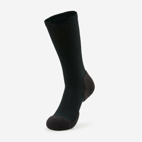 Thorlo Experia Dress Light Cushion Crew Socks  -  X-Small / Black