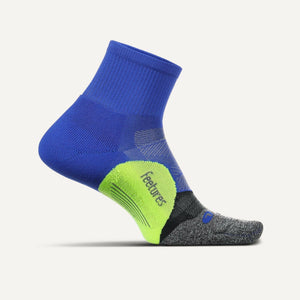 Feetures Elite Ultra Light Quarter Socks  -  X-Large / Boost Blue