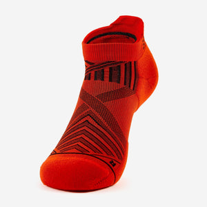 Thorlo Experia X Speed Performance Cushion No Show Tab Socks  -  Medium / Burnt Orange