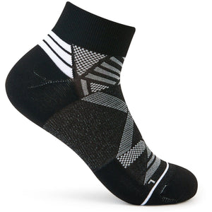 Thorlo Experia X Speed Performance Cushion Ankle Socks  -  Medium / Black
