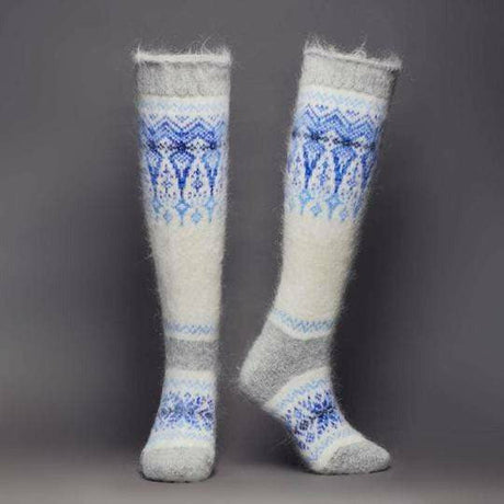 Siberia Spirit Enchanted Icicles Under-the-Knee Socks  -  Medium / Enchanted Icicles