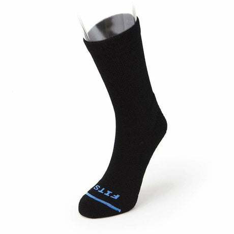 FITS Light Hiker Crew Socks  -  Small / Black