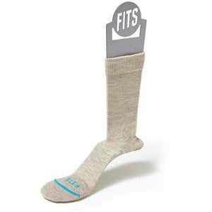 FITS Casual Crew Socks  -  Small / Stone