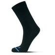 FITS Casual Crew Socks  -  Small / Black