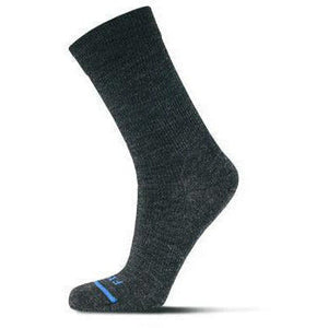 FITS Casual Crew Socks  -  Small / Charcoal