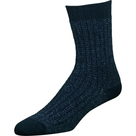 Wigwam Pointe Crew Socks  -  Medium / Black