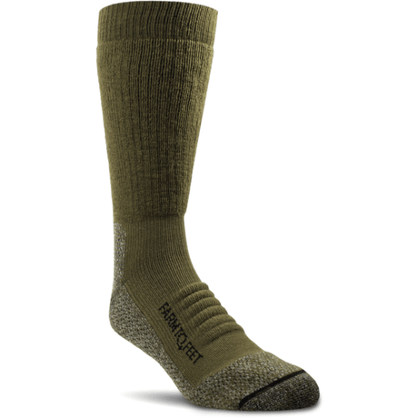 Farm to Feet Quantico Full Cushion Boot Socks  -  Medium / Coyote Brown