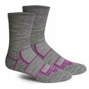 Fitsok ISW Isowool Technical Crew Socks 2-Pack  -  Small / Heather Gray