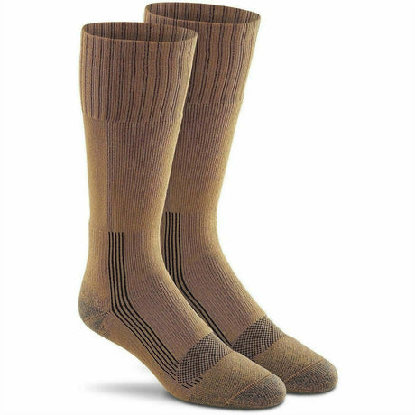 Fox River Military Wick Dry Maximum Boot Socks  -  Small / Coyote Brown