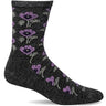 Sockwell Womens Poppy Essential Comfort Crew Socks  -  Small/Medium / Charcoal