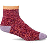 Sockwell Womens Optic Dot Essential Comfort Socks  -  Small/Medium / Guava