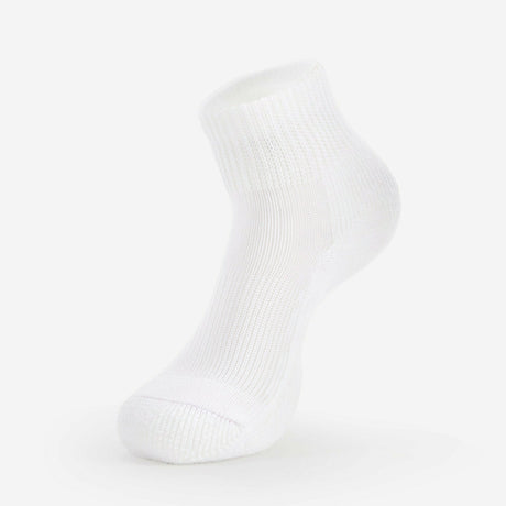 Thorlo Golf Moderate Cushion Ankle Socks  -  Medium / White