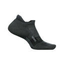 Feetures Merino 10 Max Cushion No Show Tab Socks  -  Small / Gray