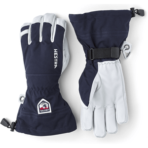 Hestra Army Leather Heli Ski Gloves  -  8 / Navy