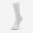 Thorlo Womens Moderate Cushion Health Padds Diabetic Crew Socks  -  Medium / White / Single Pair