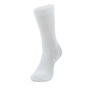 Thorlo Womens Moderate Cushion Health Padds Diabetic Crew Socks  -  Medium / White