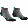 Bridgedale Womens Hike Ultralight Merino Low Socks  -  Small / Mid Gray/Surf
