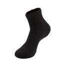 Thorlo Running Foot Protection Heavy Cushion Mini Crew Socks  -  Medium / Black