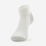 Thorlo Running Foot Protection Heavy Cushion Mini Crew Socks  -  Medium / White/Platinum / Single Pair