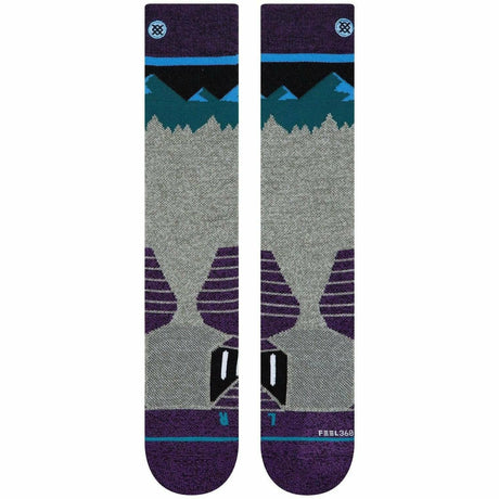 Stance Youth Ridge Line Snow OTC Socks  -  Medium / Blue