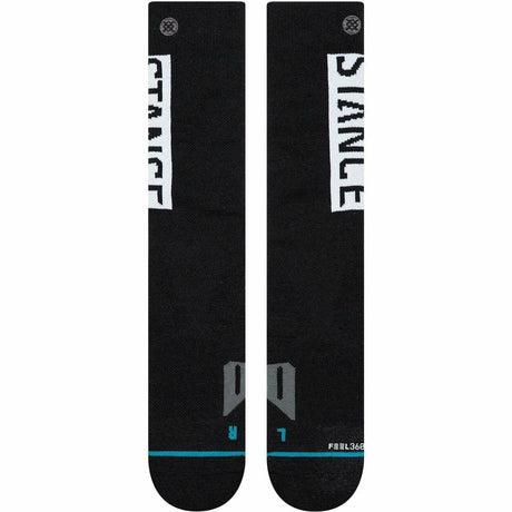 Stance Kids OG Snow Socks  -  Medium / Black